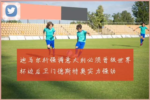 迪马尔科强调意大利必须晋级世界杯边后卫门德斯特奥实力强劲