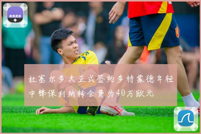 杜塞尔多夫正式签约多特蒙德年轻中锋保利纳转会费为40万欧元